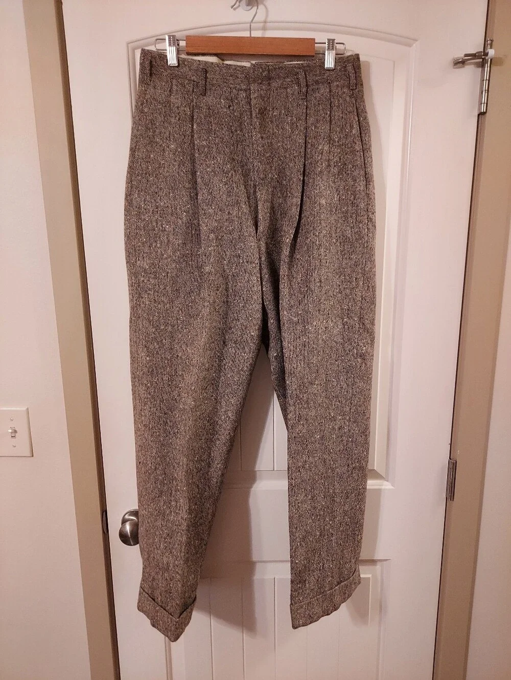 Vintage Donegal Tweed Trousers